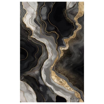 Bamboo Wood Veneer PVC Wall Panels