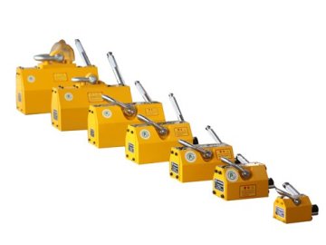1320lb 600kg Steel Magnetic Lifter Heavy Duty Crane Hoist Lifting Magnet