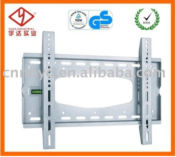 stainless steel flat panel tv wall bracket for 22"-42" screens