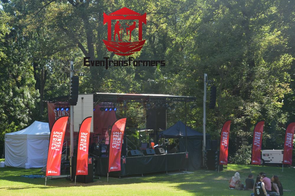 Mobile Outdoor Events Stage