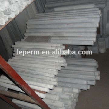 Erosion resistance 1500c Si3N4 high temperature thermocouple protecting tube
