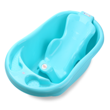 Plastic Baby Cleaning Bathtub With Bathbed