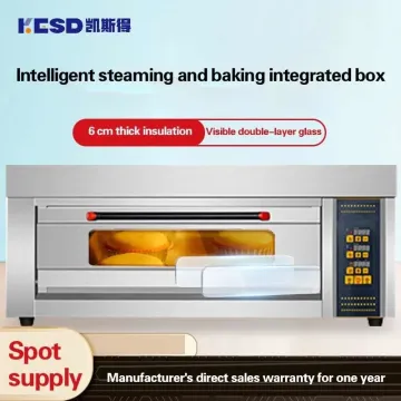 Factory Direct Sale of Commercial/Domestic Stainless Steel Electric Deck Ovens Machine
