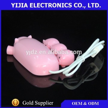 Hot New Products for 2015 Cartoon Pig usb hubs/ usb hubs specification