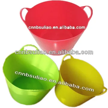 plastic storage bucket