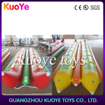 double tube banana boat,towage banana boat,aqua banana boat 0.9mm pvc