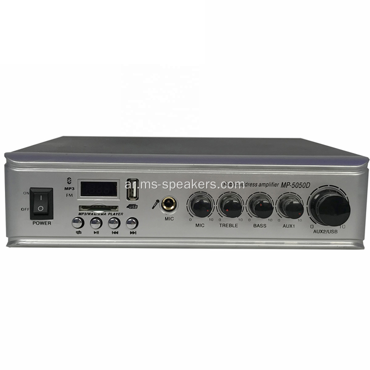 PA System Audio Preamplifier مع بطاقة U Disk/SD