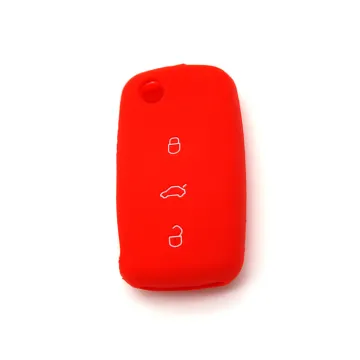 Hot design vw silicone car key cover