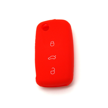 Hot design vw silicone car key cover