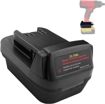 DL18ML Battery Adapter: Convert Dewalt 20V Lithium-ion to Milwaukee 18V Tool Replacement