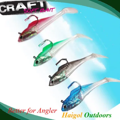 Factory supplier of fishing tackle of lead fish bait shad bait