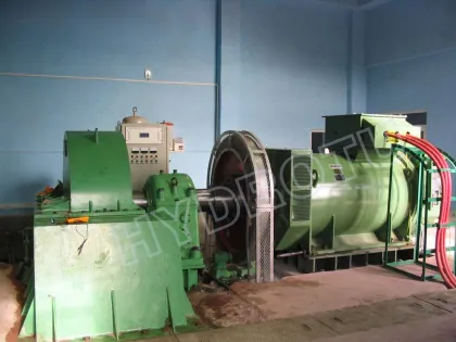 Impulse Water Turbine / Pelton Hydro Turbine / Pelton Water Turbine With Synchronous Generator