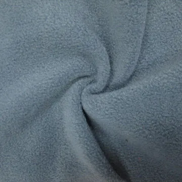 Fleece fabric, one or two side brushed, 100% polyester, 240gsm, available in various weights