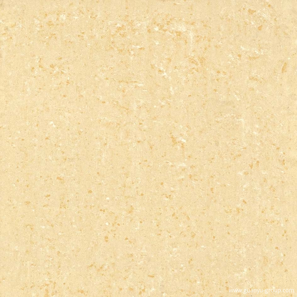 Yellow Double-Loading Polished Porcelain Tile