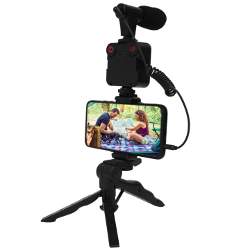 Mobile Vlogging Kit with Tripod and Phone Holder" could be condensed to:

"Vlogging Kit: Tripod & Phone Holder