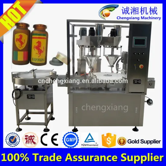 High quality automatic bottle dry powder filling machine,filler powder