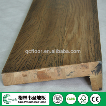 modern solid oak stair tread 900X280X40(90)mm