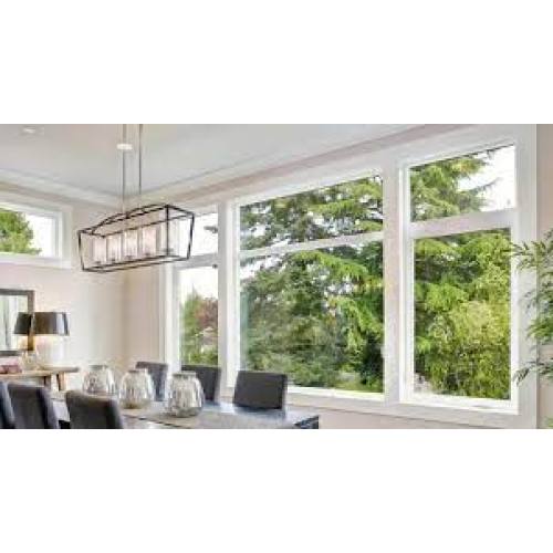 fixed aluminum windows commercial Fixed Window High quality Hurricane with US Certificate Factory