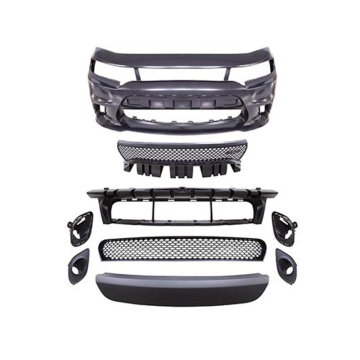 Universal Refit Auto Part - 2019 Hellcat Front Bumper with Fog Lamp Hole for Dodge Charger 2015