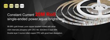 Adhesive led light strips DC12V/24Vconstant current
