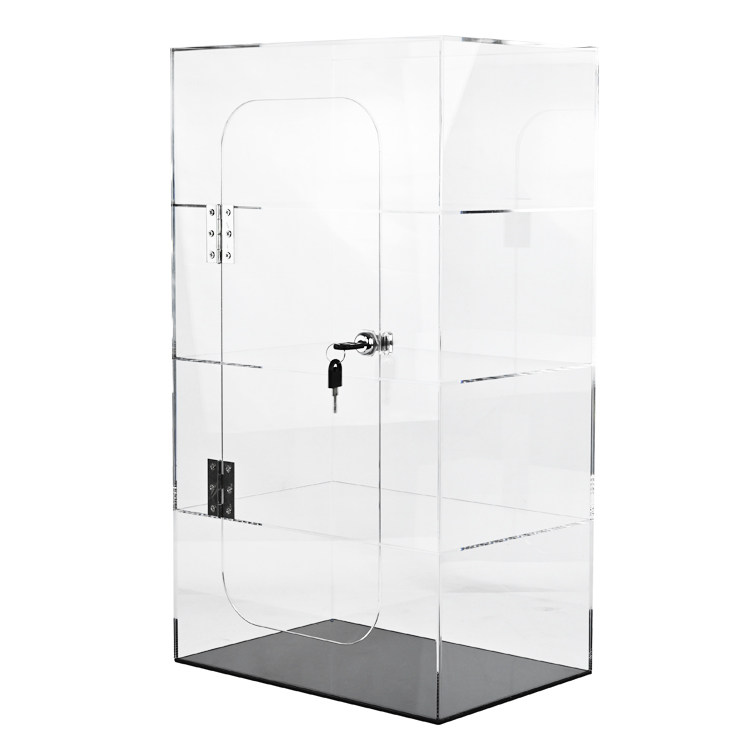 lockable acrylic display case