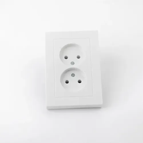 Двойная розетка стандарта ЕС, 16 А, 220 В