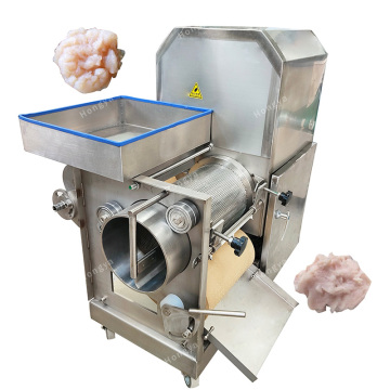 Macchina per de-boning di pesce automatico e scintilla con estrattore di fango di carne