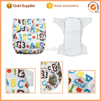 2016 Newest Washable Diapers Baby Cloth Diapers