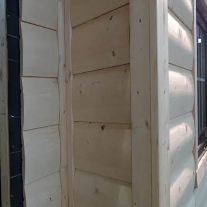 Guanglu Island Log Cladding SIPs Prefab Villa