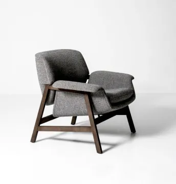 French baroque replica agnese lounge armchair