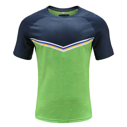 Customized Mens Dry Fit Rugby Wear T Shirt