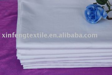 T-300 Sateen Plain White Hotel Bed Sheet