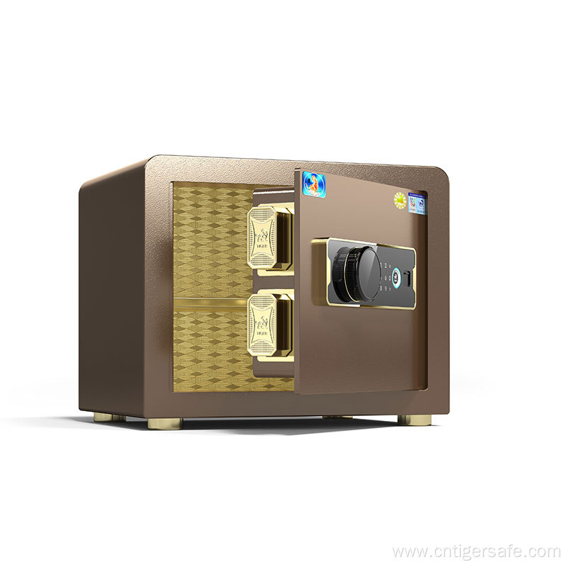 tiger safes Classic series-brown 25cm high Electroric Lock