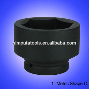 1" Metric Impact Socket/(Shape C)