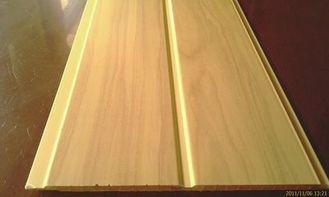 MDF Yellow decorative waterproof PVC Ceiling Panels firepro