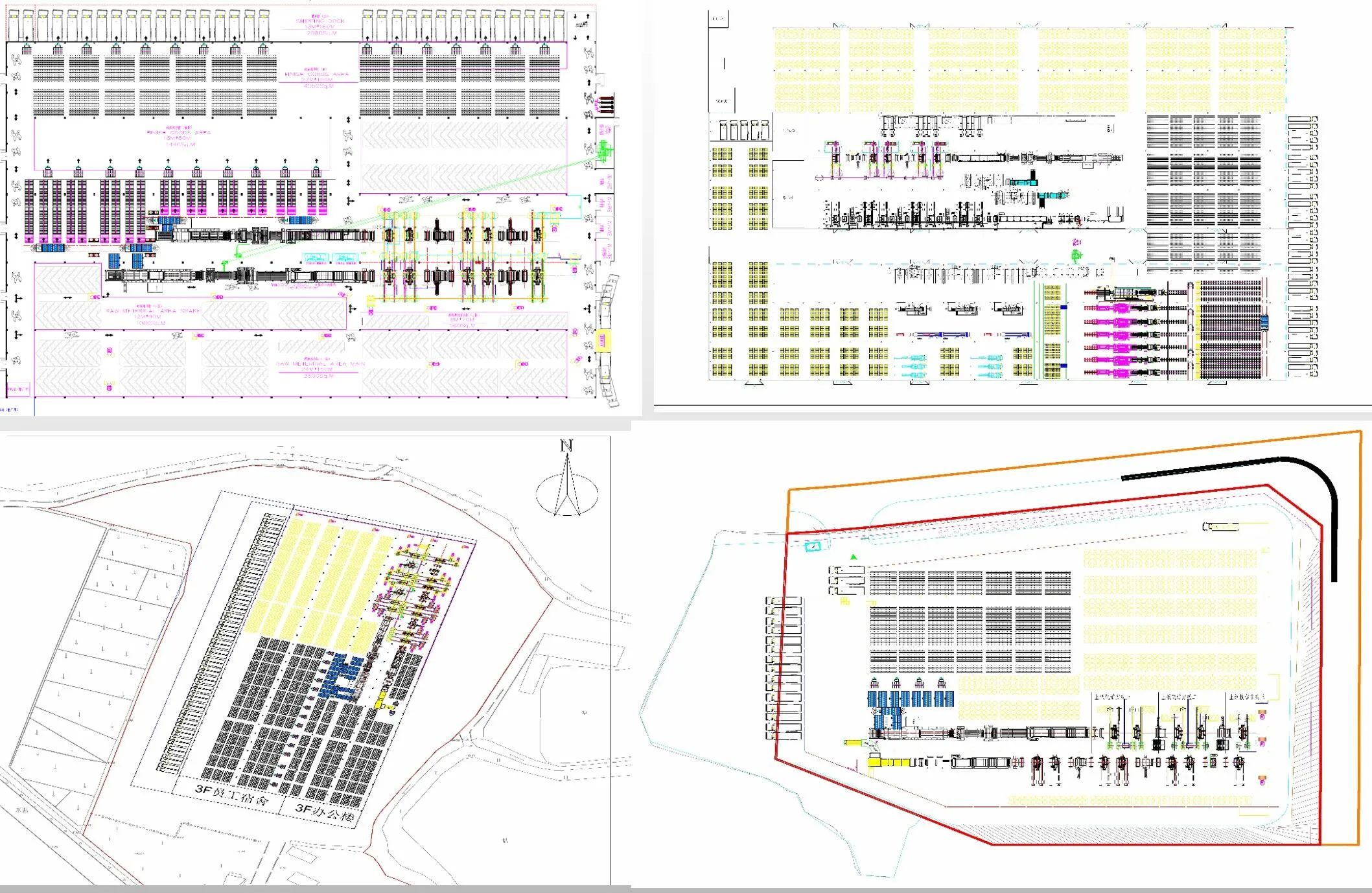 Corrugated Box Factory Layout
