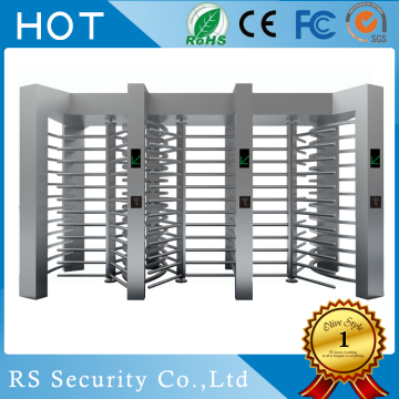 2 Lanes Train Station Full Height Turnstiles