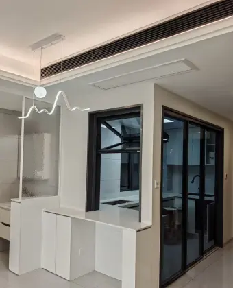 Durable Folding Window for Smart Spaces