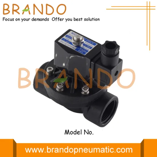 1-1/4 1-1/2 Inch Plastic Solenoid Valve For Water