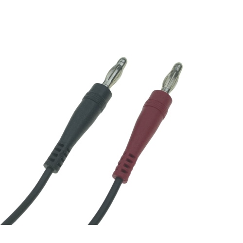 바나나 플러그 ConnectorX2에서 벗겨진 주석 케이블 어셈블리