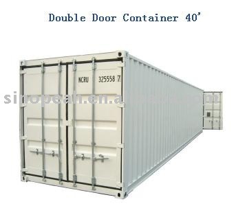 Double door container double end doors container