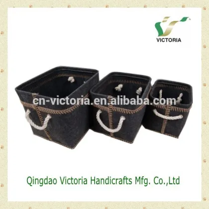 Storage baskets made of Felt