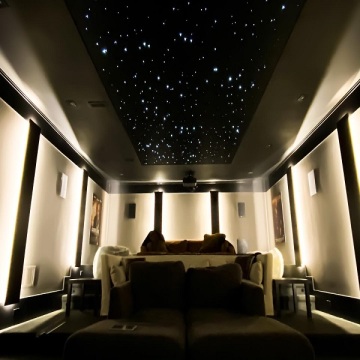 starscape brilho do teto no telhado escuro
