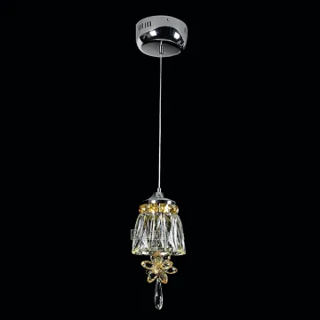 indoor pendant crystal lamp modern led chandelier