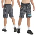 Pantalones cortos de entrenamiento de verano pantalones cortos de deportes personalizados
