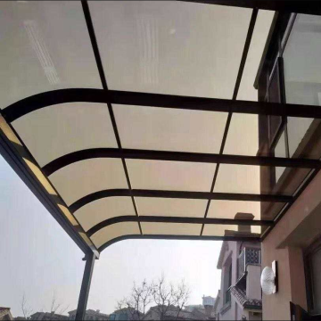 Bronze 3mm Plastic Polycarbonate Sheet for Roofing Tiles
