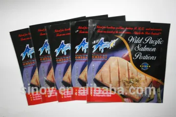 vacuuming packaging pouches with three side sealed