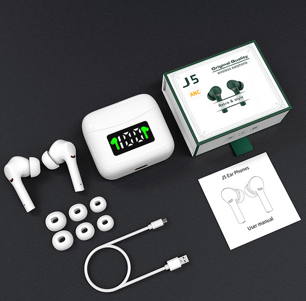 Wireless noise Canceling earbuds earphone Wireless noise Canceling earbuds earphone