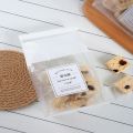 kraft paper toast bag with window