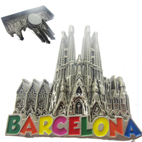 World Cities Souvenir Custom Metal Fridge Magnet